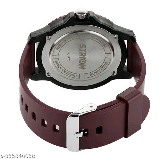 STRION Brown Analog Watch - Image 4