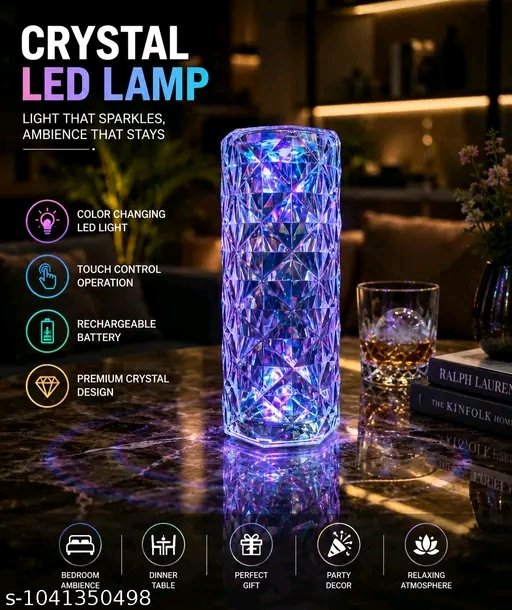 Crystal Diamond LED Table Lamp - Image 4
