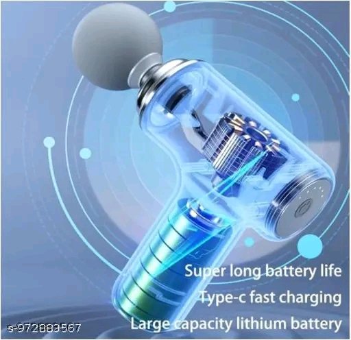 Portable Deep Tissue Massage Gun | Rechargeable Cordless Body Massager - Image 2