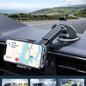 Universal Car Mount Mobile Holder – Strong Suction Cup