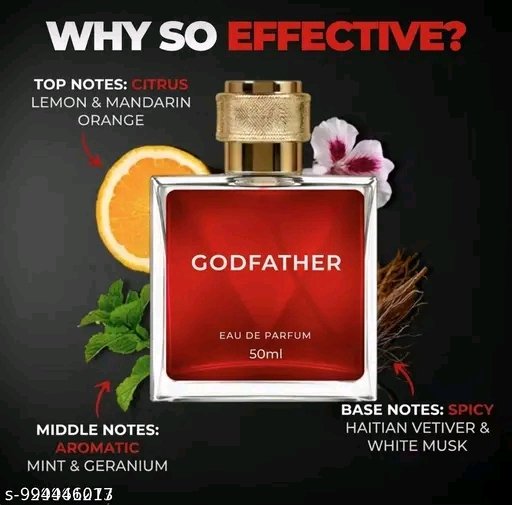 Aurellisse Godfather Premium Eau De Parfum for Men โ 50ml Long Lasting Luxury Perfume - Image 4