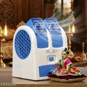 Mini Portable Dual Vent Air Cooler Fan – USB Powered
