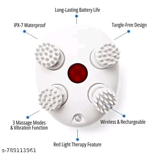 Electric Head & Scalp Massager Machine for Stress Relief - Image 3
