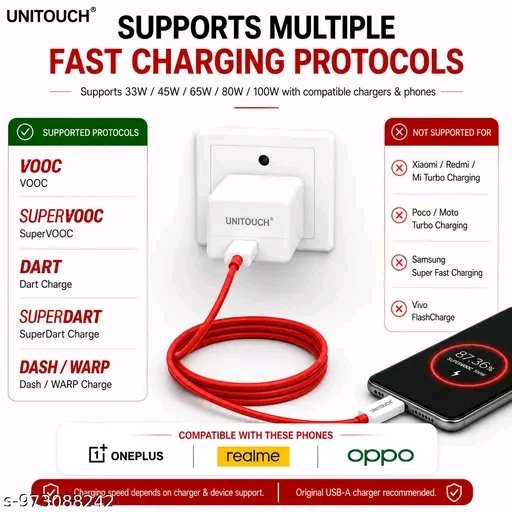 100W USB-A to USB-C Fast Charging Cable - Image 4