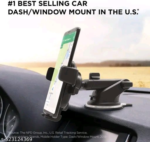 Universal Car Mount Mobile Holder – Strong Suction Cup - Image 2