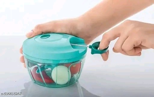 Manual Vegetable & Fruit Chopper โ Pull String Hand Food Chopper