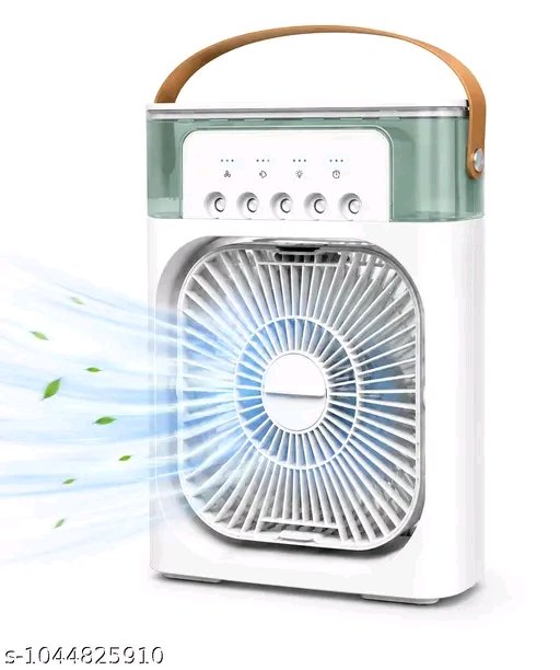 Vellmorix 10 Inch Mini Portable Air Cooler with Water Mist & USB